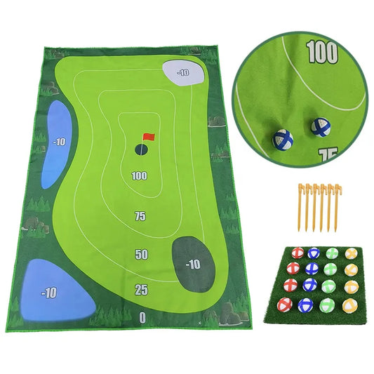 Casual Chipping Golf Game Set Indoor Outdoor Games for Adults Family Kids